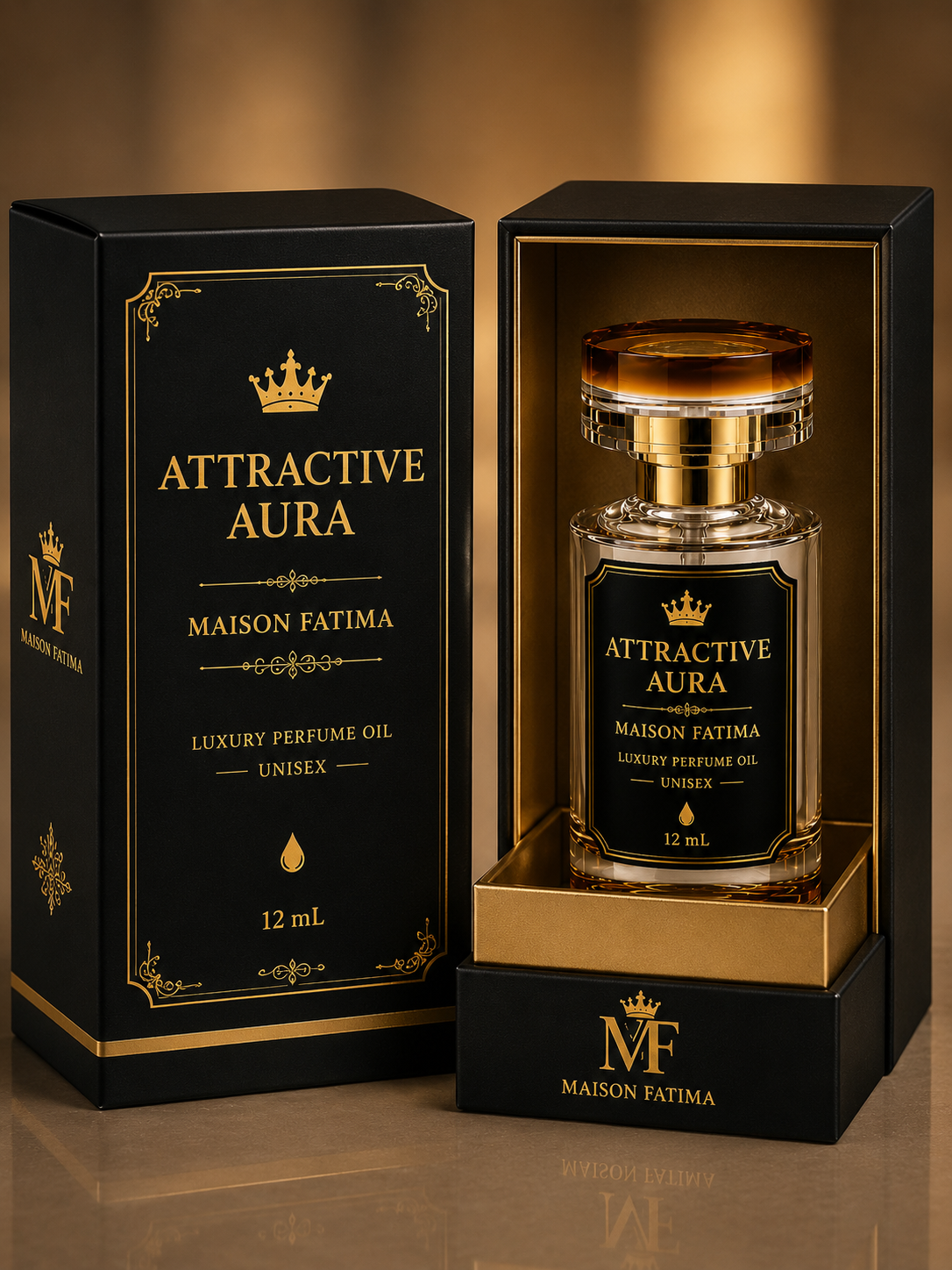 Attractive Aura – Luxury Perfume Oil Unisex