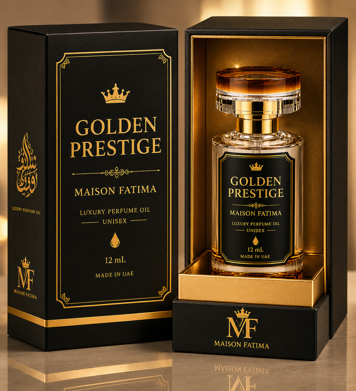 Golden Prestige – Luxury Perfume Oil Unisex